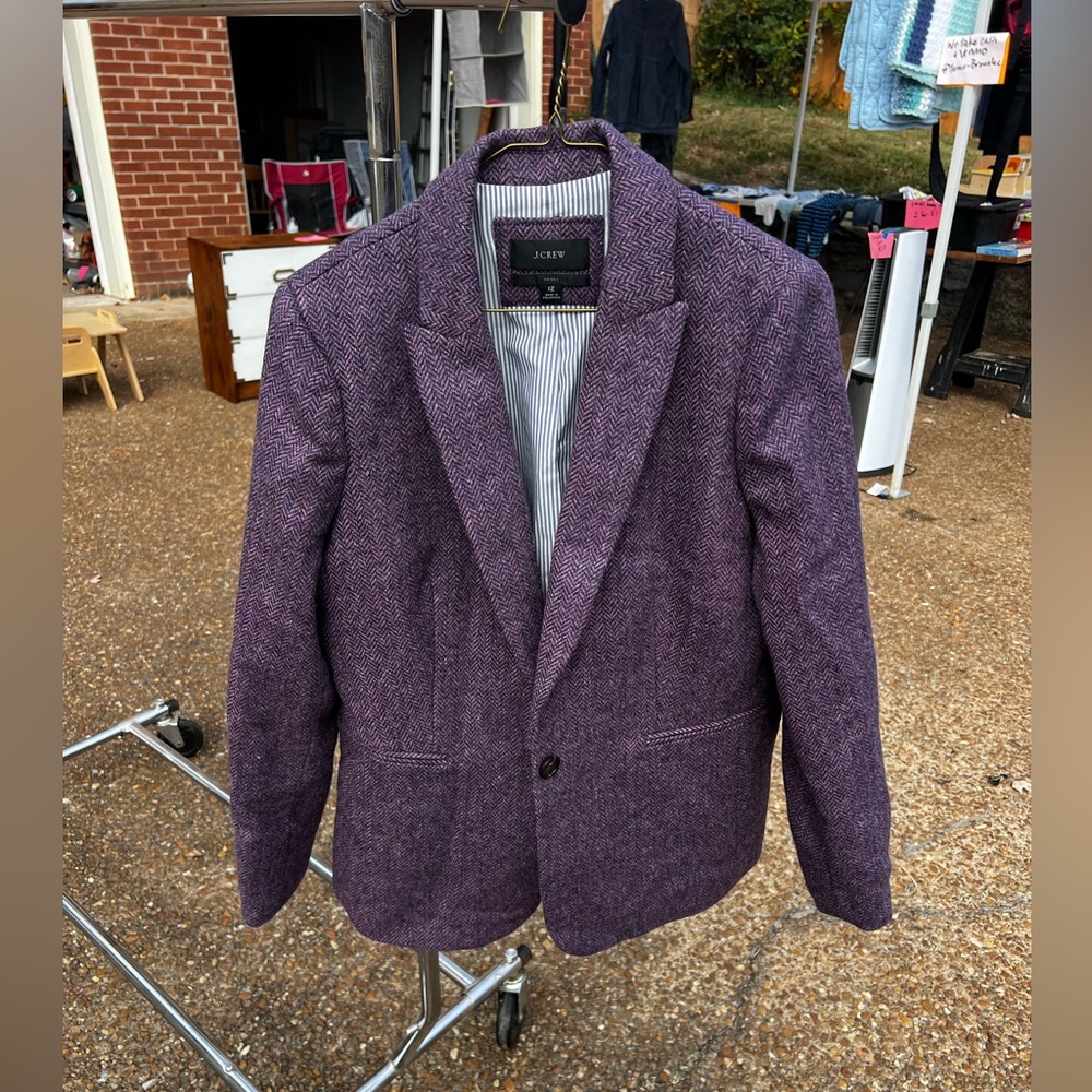 J. crew wool blazer